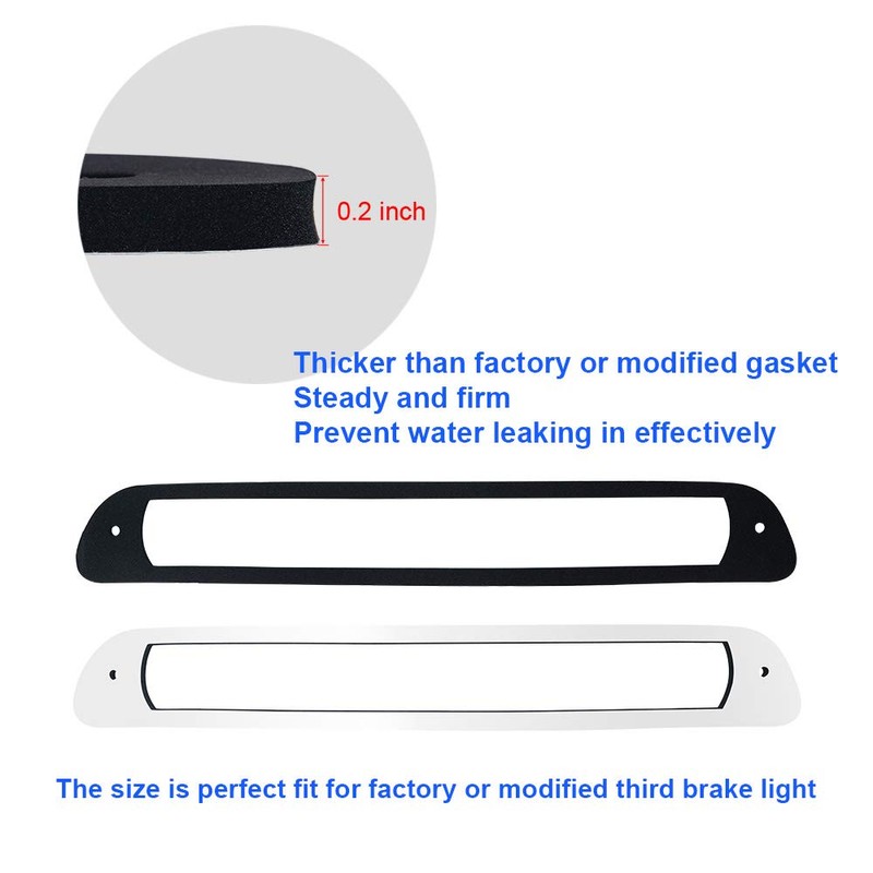MOFORKIT 3rd Third Brake Light Seal Gasket Compatible with Chevy