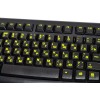 Online-Welcome Russian English Fluorescent glowing keyboard sticker