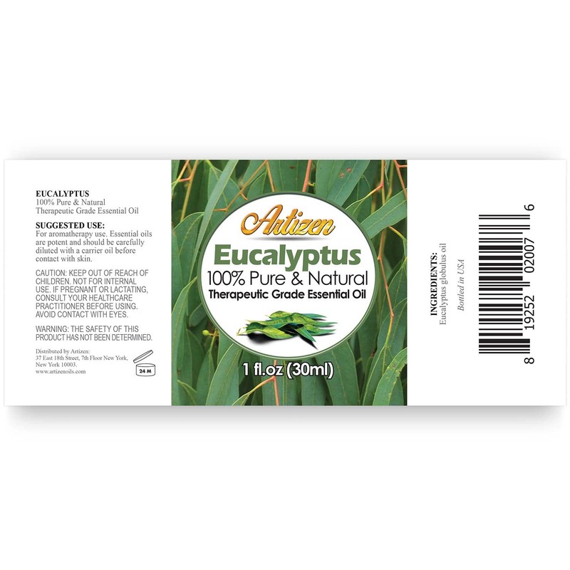 Artizen Eucalyptus Essential Oil - 30ml (100% Pure & Natural