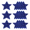 MECCANIXITY 20 Pcs Sequin Star Iron on Patches, 2.6 x