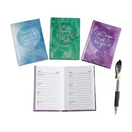 Fun Express 3" x 4" 2025 Religious Weekly Planning Calendar - 12 Pieces