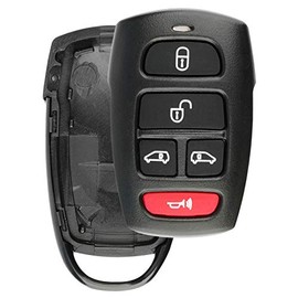 KeylessOption Keyless Entry Remote Key Fob Shell Case Button Pad Cover for Kia Sedona Mini Van Hyundai Entorage
