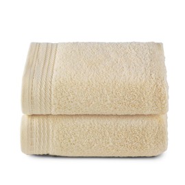 Top Towel - Premium - Large Bath Towels - Bath Towels -2 Hand Towels -50 x 100 cm - 100% Cotton - 600 g - Natural