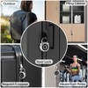 Eseesmart Fingerprint Gym Locker Padlock, Fingerpirnt Bluetooth APP Control Smart