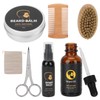 7pcs Male Beard Care Grooming Kit Professional Beard Brush Comb