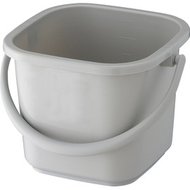 Squirrel Bucket Square Body Berg Light Gray 2.5 gal (6.5 L) 6.5 KB