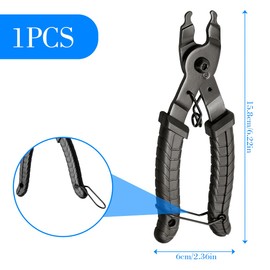 GLADFRESIT Chain Link Removal & Installation Pliers Rugged Mountain Bike Chain Mount Quick Release Pliers for Bicycle Repair
