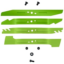 EGO Power+ Parts EGO Power+ Upper Blade with Interchangeable Extended Runtime, Mulching & High Lift Bagging Lower Blades Set for LM2130,