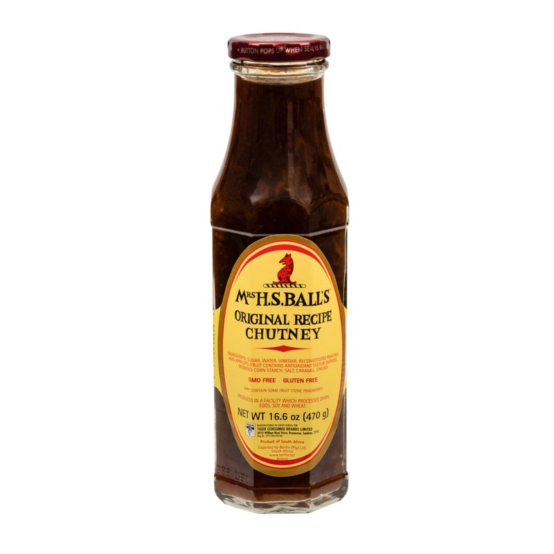 Mrs Ball's Original Recipe Chutney (470g) - Pack of 2