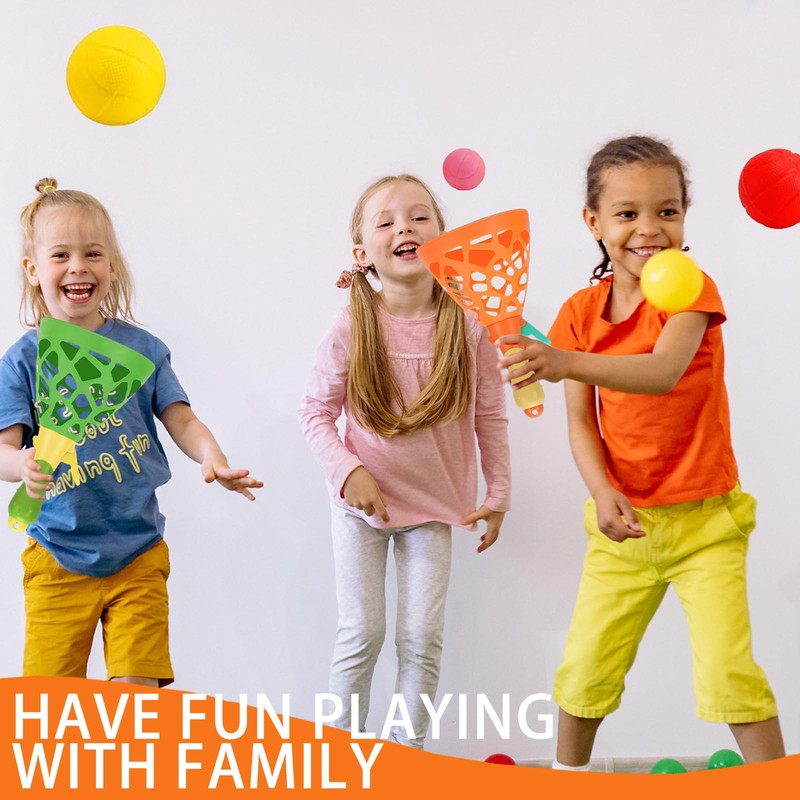LUKIUP Outdoor Indoor Play Activities for Children with 2 Catch