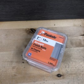 Paslode Nailer Straight Finish Nails Galvanized Chisel Point 2" x 16 Ga 2000ct