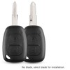 HooRLZ Vauxhall Vivaro Key Shell Case for Vauxhall Vivaro Renault