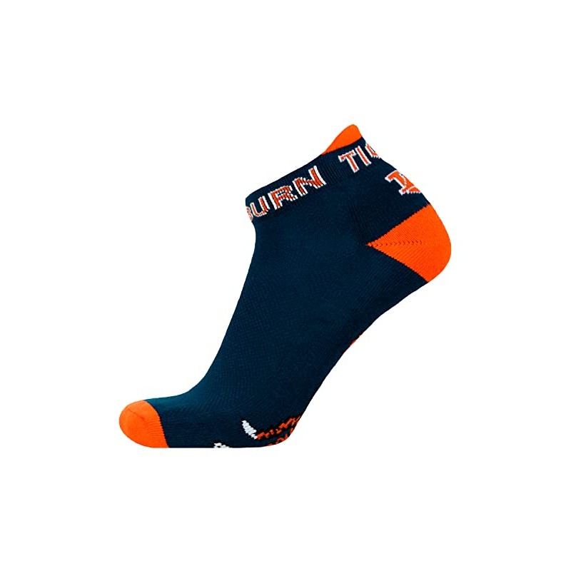 Donegal Bay Auburn Tigers Blue Footie Socks