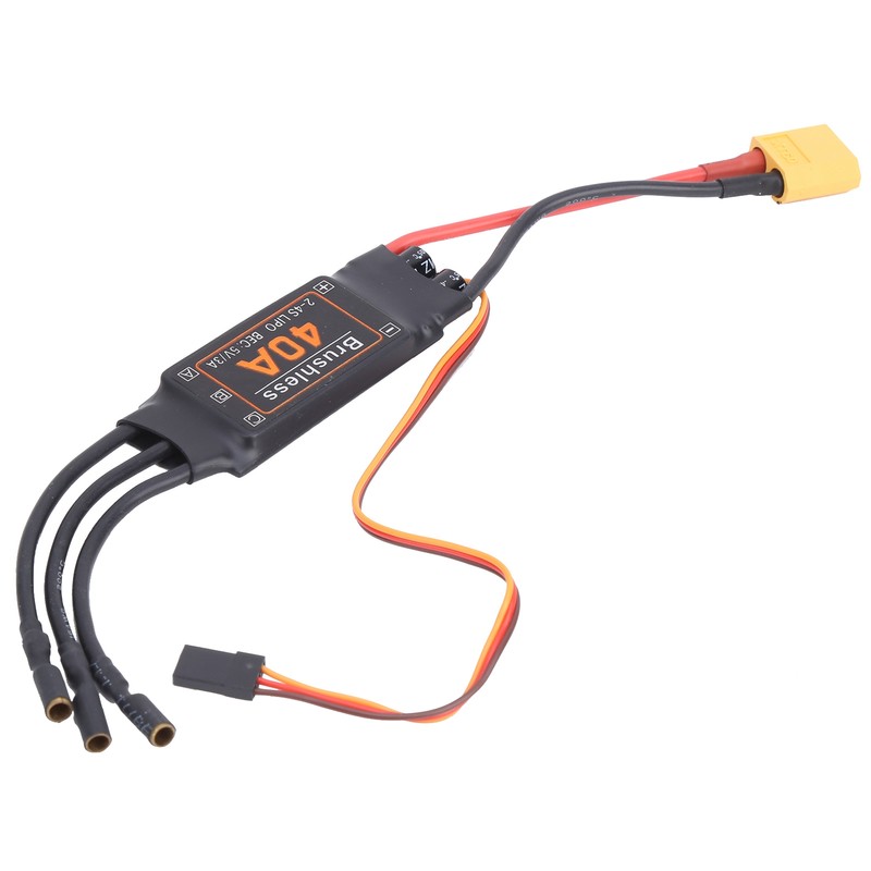 40A Brushless ESC Speed Controller 5V/3A BEC Output for RC