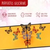 LINPOPUP®, LIN17539, Pop Up Card Butterfly - 3D Birthday Card