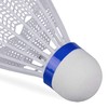 Relaxdays Shuttlecock Luminous Set of 8 LED Badminton Balls HxD