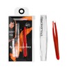 STALEKS PRO Eyebrow Tweezers for Thick and Wide Eyebrows, Precise,