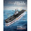 SEMKY Military Series USS Enterprise Aircraft Carriers MOC Building Blocks