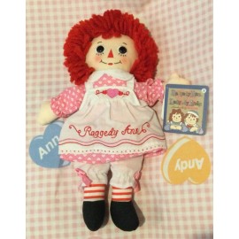 Aurora Raggedy Ann Doll Pink Heart Dress New w/ Tag By Aurora Multi Available