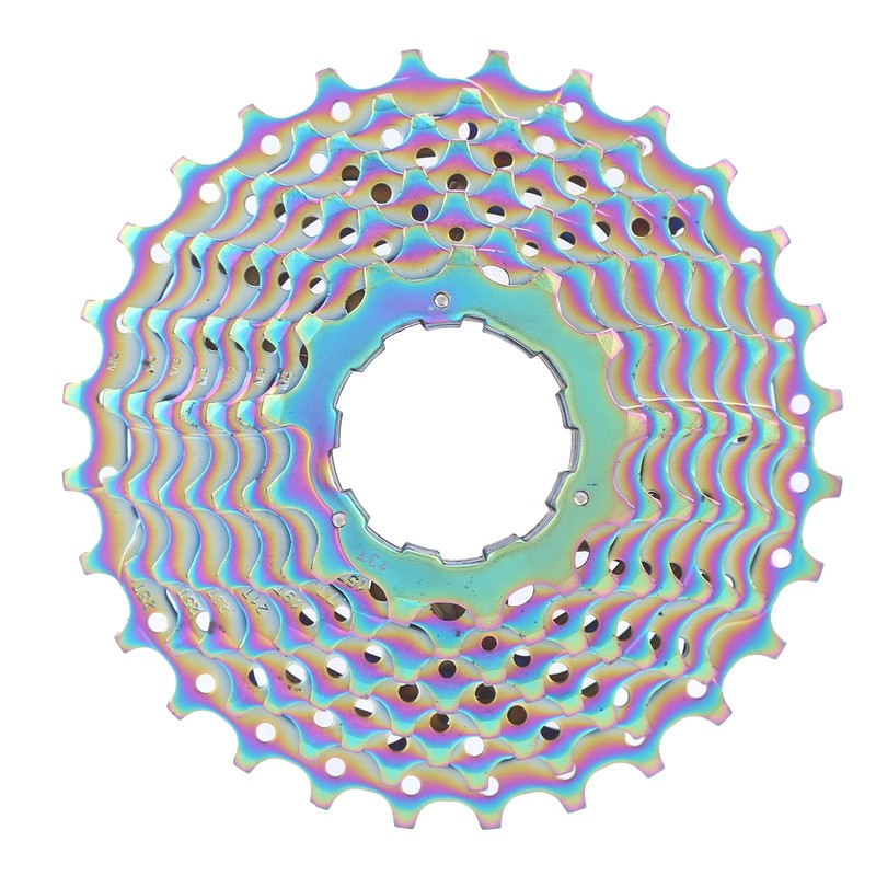 Fupei 10-Speed 11‑28T Cassette, Wear-resistant Bicycle Freewheel Cassette Hollow for