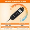 REPTITRIP 5.5" Reptile Heat Lamp Fixture with PID Dimming Thermostat,