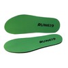 Wide Run 619 Shoe Insoles - Zero Drop Profile, Traditional Shape, Foot Forming, Wide Width - Thin, Firm, Flat Shoe Inserts - Men's Size 15