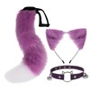 Dickly Cat Ears and Tail Set Cosplay Decoration Cat Long