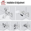 Cupboard Door Hinges, DSL Soft Close Hinges for Kitchen, Wardrobe,