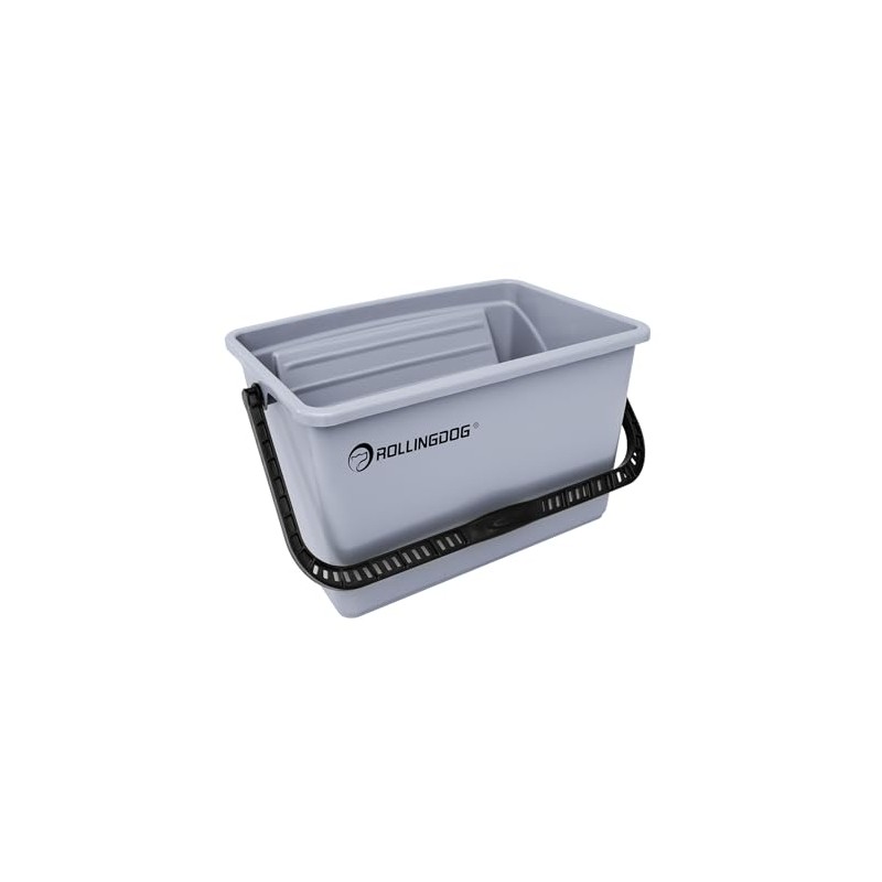 ROLLINGDOG 12 Inch Paint Bucket - Durable Plastic Bucket with