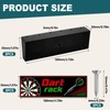 2 Pcs Wall Mounted Dart Holder with M3*16 Screws, 2