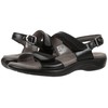 SAS Nudu Adjustable Comfort Sandal Midnight 8 WW - Double