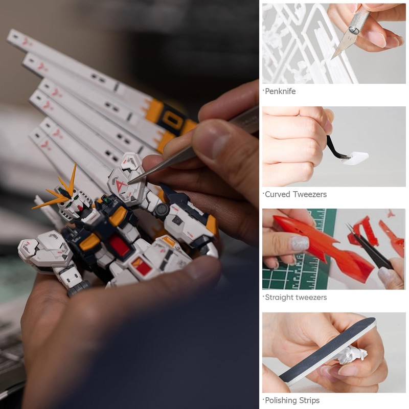 Model Making Tools Kit – 14 PCS Hobby Tool Set