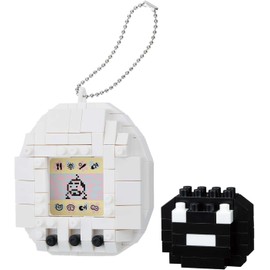 Kawada Nanoblock Original Tamagotchi (White) NBCC_237 – Building Block Set for Ages 12+