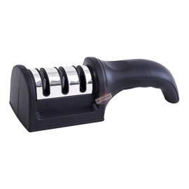 J.H. Company Afilador De Cuchillos Cocina Ergonómico 3 Etapas Manual 4068