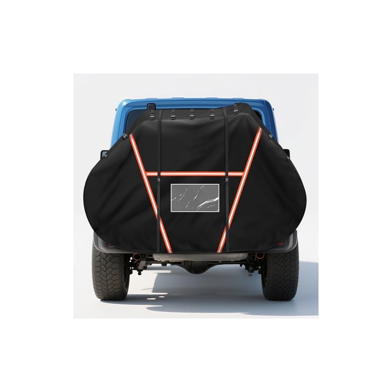 TwoPone - Funda de bicicleta para transporte de 2 bicicletas,