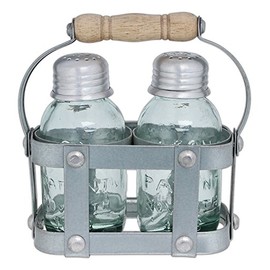 Milk Crate Salt and Pepper Caddy