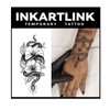 INKARTLINK Tattoo Tech, 2 Sheets Large Semi Permanent Tattoo, Temporary