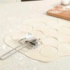 EORTA 2 Pieces Stainless Steel Pastry Rolling Cutter Circle Dough