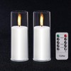 7LinRay 2" X 6" Realistic Flickering Flameless Candles Battery Operated