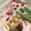 3Pcs DIY Crafts French Knitter Set Cute Unique Wooden Crochet