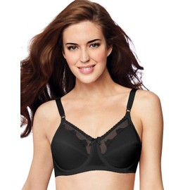 Bali Women's Semi Opaque Bra, Black, 34B