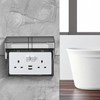 Uonlytech Flip Weatherproof Outlet Cover Water Proof Socket Box Self
