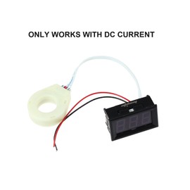 bayite DC 5-120V 100A Mini Digital Current Voltage Amp Meter Ammeter Gauge with Hall Effect Sensor Transformer