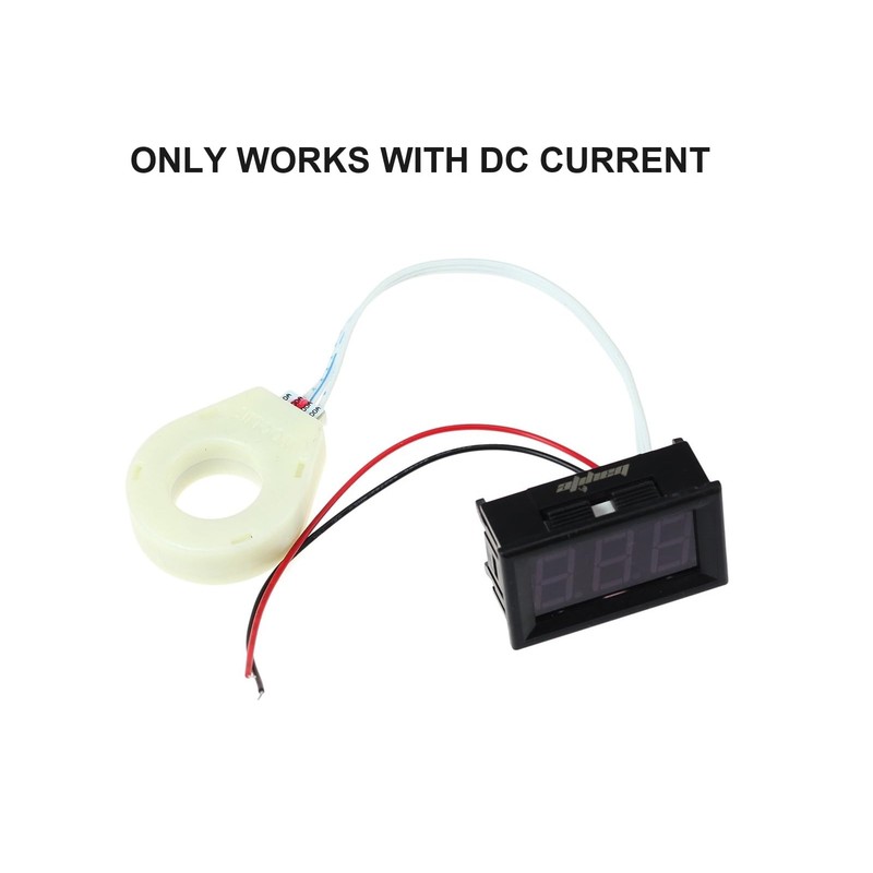 bayite DC 5-120V 100A Mini Digital Current Voltage Amp Meter