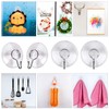 Awpeye 60 Pack Universal Clear PVC Suction Cups with Hooks