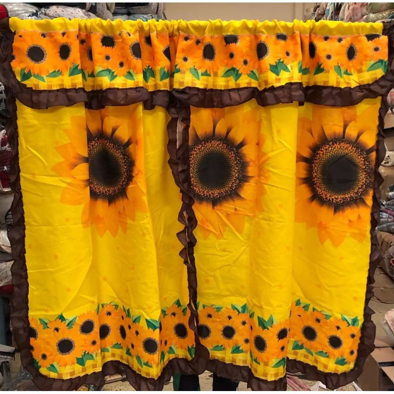 CARLA 10 Cortinas De Cocina Económica, Surtidas