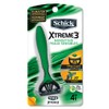 Schick Xtreme 3 Sensitive Peaux Sensibles Razors 4 ea