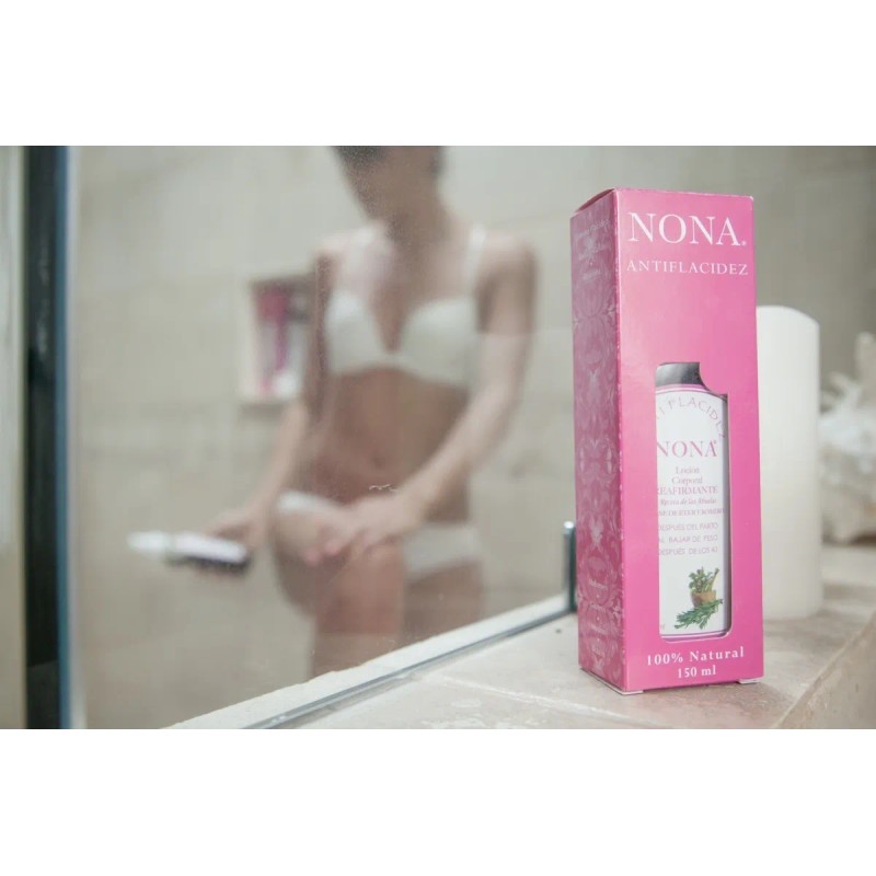 Nona Loción Anti Flacidez Corporal Reafirmante Natural 400ml Hierbas