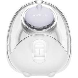 Horigen D6 Milk Bowl, Wearable Breast Pump Breastmilk Storage Bottles with Bottle lid Compatible, Wearable Breast Pump Milk Collector Purple 1pack