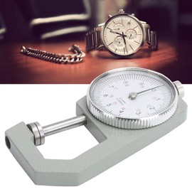 Medidor digital de espesor, 0-20 mm Medidor de grosor Medidor de cuero de cuero preciso Oz para joyería Joyas Reloj de papel Medidor de grosor digital Medidor de profundidad de cuero Medidor